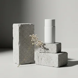 Minimalist Greenery Display