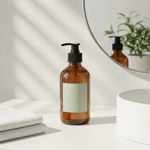 Minimalist bathroom essentials
