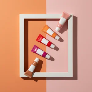 Vibrant Art Paint Tubes Display