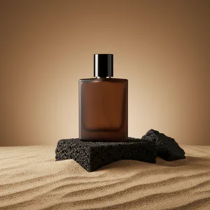Earthy Amber Fragrance Bottle