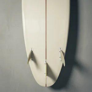 Minimalist surfboard display
