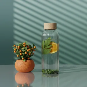 Refreshing citrus drink bottle