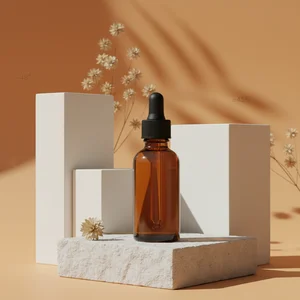 Radiant Serum on Pedestal