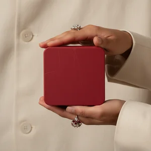 Precious gift in red box