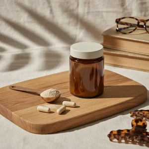 Golden jewellery display