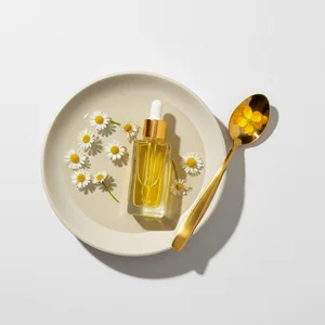 Delicate floral perfume essence