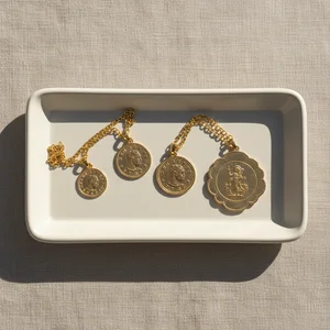 Delicate Gold Layering Necklaces