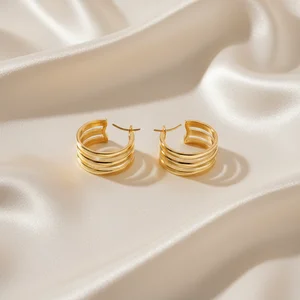 Classic Gold Hoop Earrings