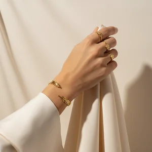 Delicate bracelet on hand