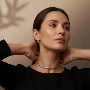 Bold Silver Chain Necklace