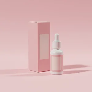 Pink "Glow Booster" serum