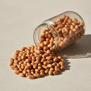 Peanuts in Glass Bowl