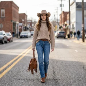 Western-inspired town style