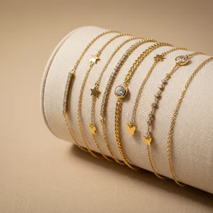 Delicate Gold Chain Bracelets