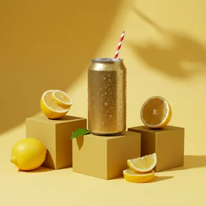 Zesty lemon summer drink