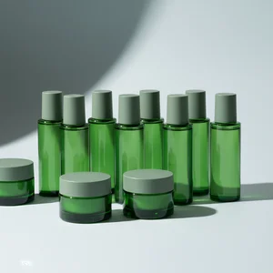 Minimalist amber dropper bottle