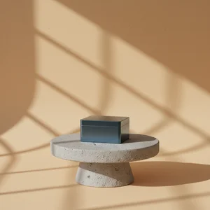 Textured Stone Product Podium