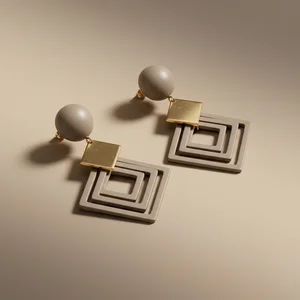 Modern Geometric Earrings