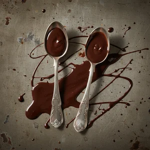 Rustic Chocolate Spoons