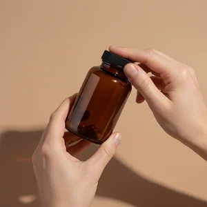 Hands Holding Wellness Bottle