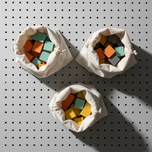 Eco-friendly wooden toy storage