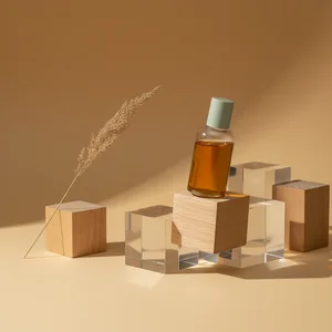 Minimalist Botanical Fragrance Display