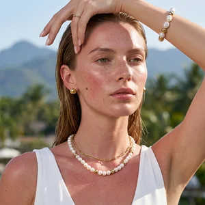 Tropical sun-kissed jewelry style