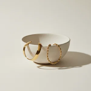 Elegant gold bracelets