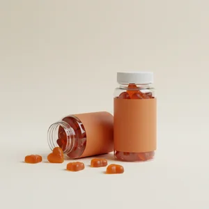 Vibrant health gummies spill