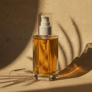 Golden Elixir Bottle