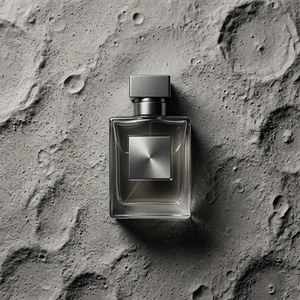 Lunar essence fragrance on texture