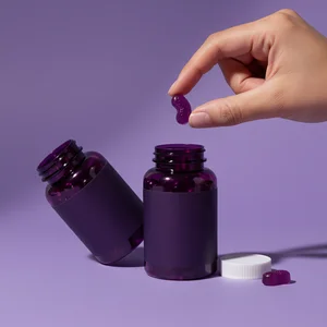 Goli Gummies on vibrant purple