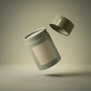 Minimalist floating paper tube