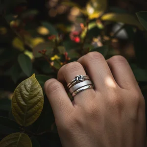 Hand Model with Dark Berries