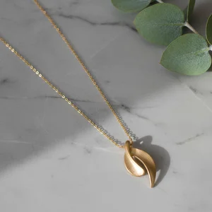 Zen lotus necklace