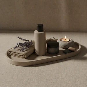 Relaxing lavender spa set