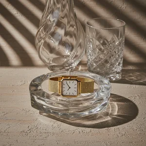 Elegant textured glassware