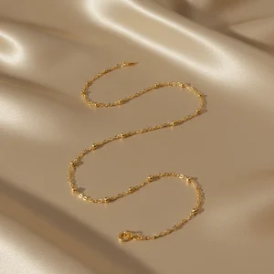 Elegant Gold Beaded Bracelet