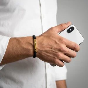 Modern bracelet with smartphone