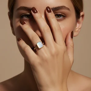 Enigmatic Hand & Ring Close-up