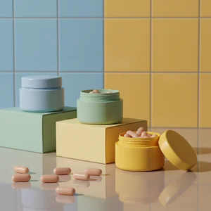 Colorful Craft Supplies Stack