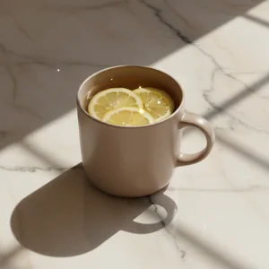 Morning coffee moment