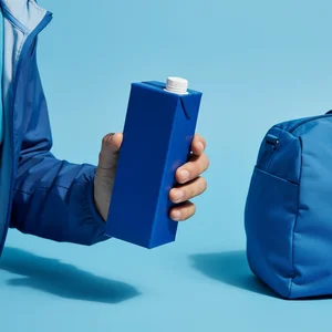 Refreshing Drink Carton Lifestyle