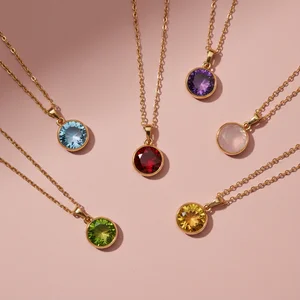 Colorful Gemstone Necklaces