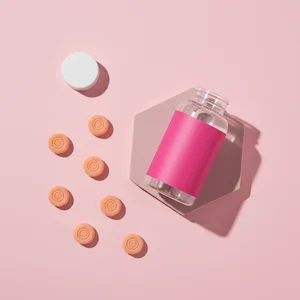 Pink Pill Bottle Spill