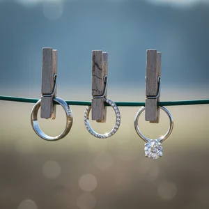 Minimalist laundry pegs