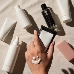 Skincare Routine Hand Model