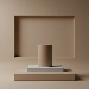 Minimalist Product Podium Frame