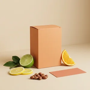 Fresh citrus product mockup