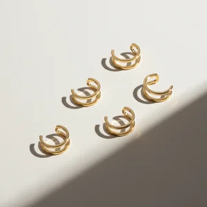 Golden Ear Cuffs Collection